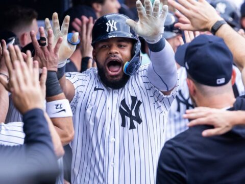Austin Wells homers twice in 9-run eighth, Heliot Ramos homers in fifth as Yankees rout Red Sox 16-1