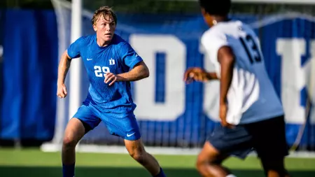 Blue Devils Drop Sunday Contest, 3-0, to Georgetown