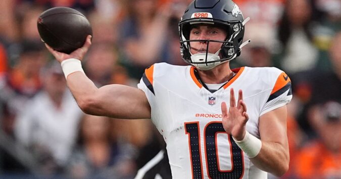 Bo Nix shines in return from broken ankle, but Broncos fall to Packers 33-13