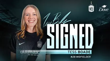 Boade Signs with Gotham FC