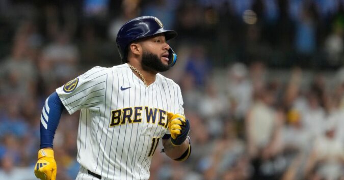 Brewers' Jackson Chourio joins exclusive club by producing three 20-homer seasons before turning 23