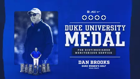 Brooks to Receive 2026 Distinguished Meritorious Service Medal from Duke