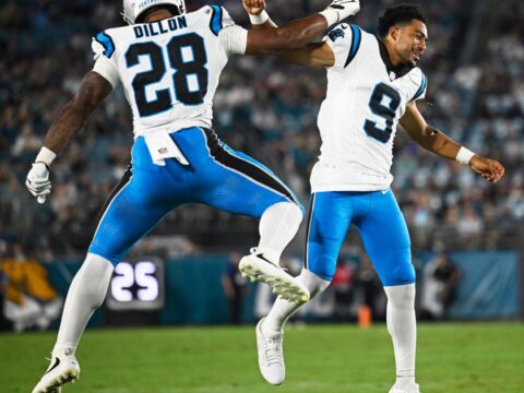 Bryce Young and the Panthers find better footing in a 34-17 victory at the Jaguars Bryce Young and the Panthers find better footing in a 34-17 victory at the Jaguars