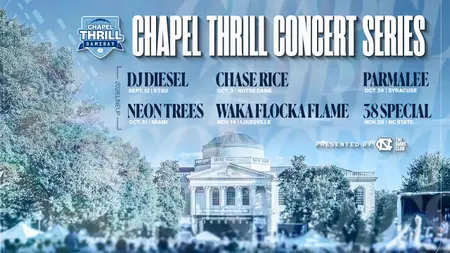 Chapel Thrill Game Day To Feature Wide Variety Of Acts This Fall In Free Concert Series