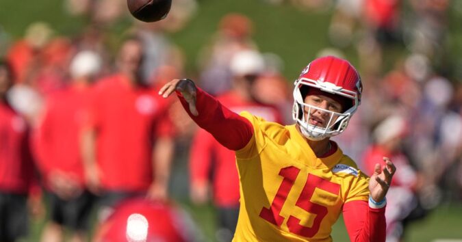 Chiefs coach Andy Reid hints Patrick Mahomes may sit out entire Chiefs preseason after knee surgery