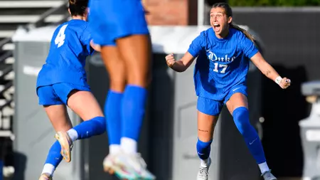 Courtwright Earns Team of the Week Honors; Duke Moves to No. 2