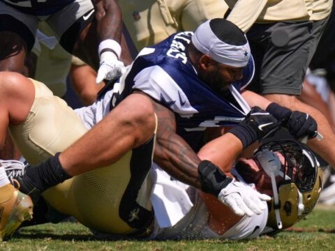 Cowboys and Saints fined $500,000 apiece by NFL after brawl-filled joint practice Cowboys and Saints fined $500,000 apiece by NFL after brawl-filled joint practice
