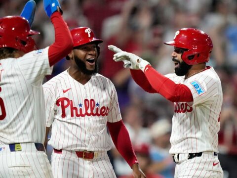 Derek Hill rallies Phillies with go-ahead grand slam in 7th in 6-3 win over Nationals