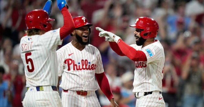 Derek Hill rallies Phillies with go-ahead grand slam in 7th in 6-3 win over Nationals