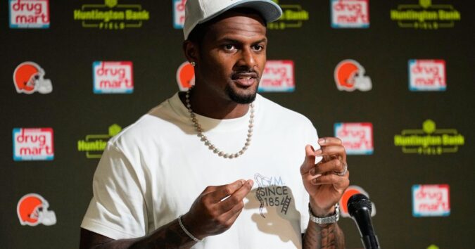Deshaun Watson named Cleveland Browns starting quarterback, AP source says
