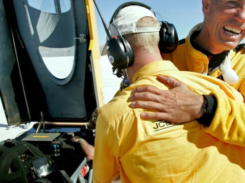 Driver who broke the sound barrier attempts another land speed record in Utah Driver who broke the sound barrier attempts another land speed record in Utah