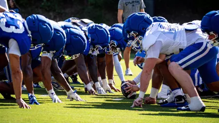 Duke Crosses Midpoint of Fall Camp Duke Crosses Midpoint of Fall Camp