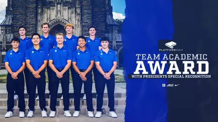 Duke Earns GCAA Presidents Special Recognition for Academic Excellence