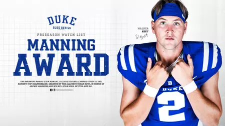 Eget Named to Manning Award Watch List