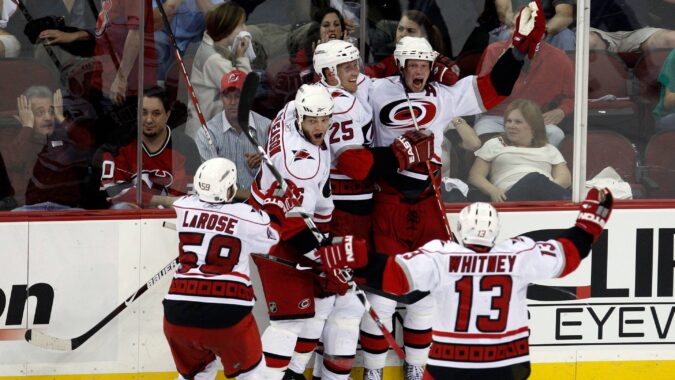 Everyone was shocked by what the Carolina Hurricanes did to the Devils in 2009