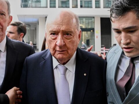 Former Australian radio host and national rugby coach Alan Jones on trial for sex charges