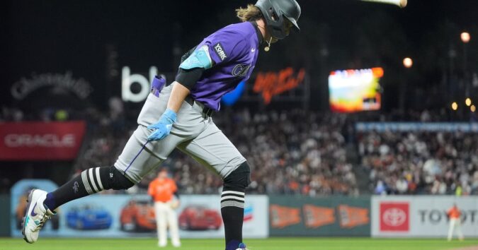 Freeland's 8 strong innings, Veen's home run power Rockies past Giants 5-2