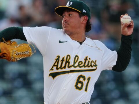 Gage Jump strikes out 9 and Carlos Cortes homers to lift the A's over the Twins 4-2