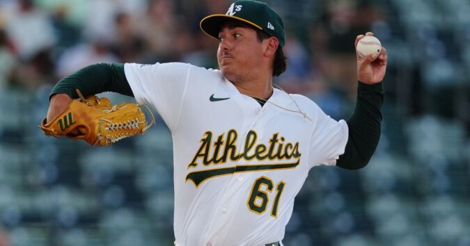 Gage Jump strikes out 9 and Carlos Cortes homers to lift the A's over the Twins 4-2