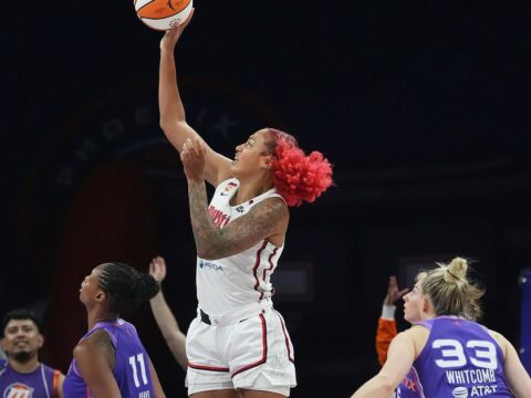 Georgia Amoore scores career-high 25 and the Mystics move into 6th with 80-73 win over Mercury Georgia Amoore scores career-high 25 and the Mystics move into 6th with 80-73 win over Mercury