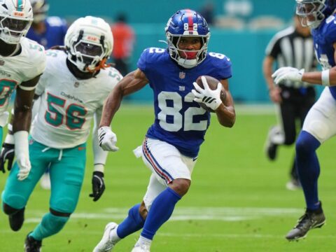 Giants receiver Calvin Austin is out for the season with a torn ACL, AP source says