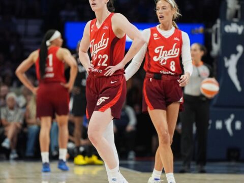 Gray hits buzzer-beating 3s after Clark's mistakes to lift Aces past Fever 86-84 in OT