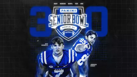 Hasley and Morris Jr. Named to Panini Senior Bowl Top 300