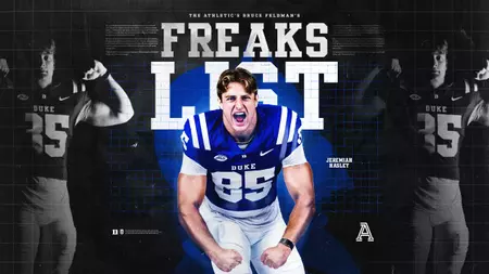 Hasley Named to Bruce Feldman’s 2026 ‘Freaks List’ Hasley Named to Bruce Feldman's 2026 'Freaks List'