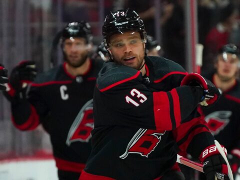 Home ice and an unlikely hero saved the Hurricanes from a stunning opening-round loss Home ice and an unlikely hero saved the Hurricanes from a stunning opening-round loss
