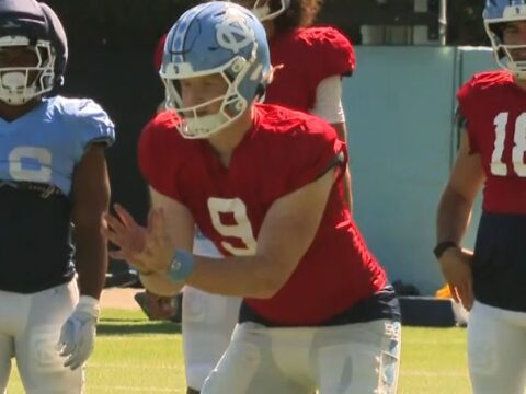 How flashcards and avoiding negative plays helped Billy Edwards win UNC starting QB job