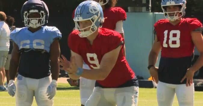 How flashcards and avoiding negative plays helped Billy Edwards win UNC starting QB job
