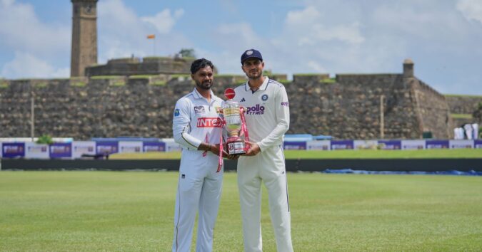 India reaches 101-1 at lunch on Day 1 in first test against Sri Lanka