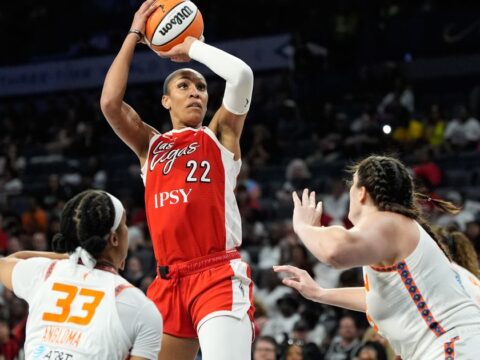Jackie Young scores 24 and the Aces beat the Sun 101-78