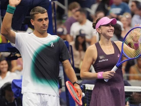 Karolina Muchova and Jakub Mensik win the US Open mixed doubles championship Karolina Muchova and Jakub Mensik win the US Open mixed doubles championship