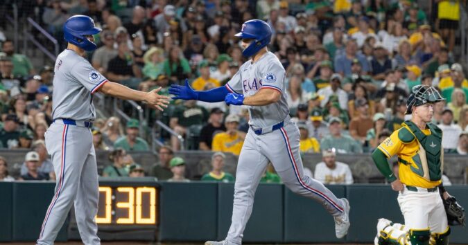 Langford hists go-ahead homer, Rangers beat Athletics 5-3 to end 4-game skid
