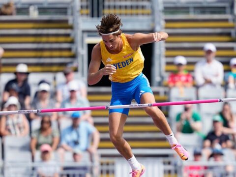 Married man 'Mondo' Duplantis says trying for pole vault records 'like the cherry on top'