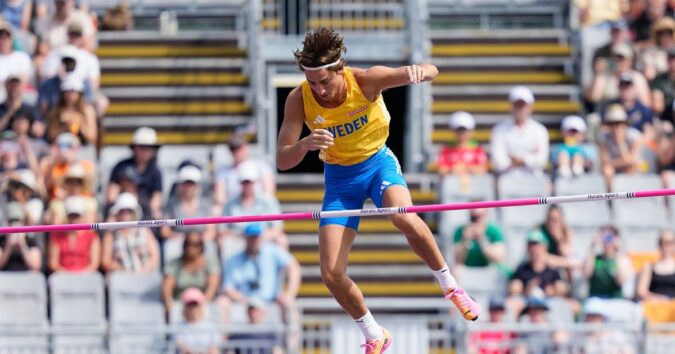 Married man 'Mondo' Duplantis says trying for pole vault records 'like the cherry on top'