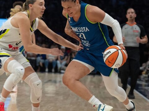 McBride hits WNBA-record 10 3-pointer, scores 43 as Lynx beat Wings 103-90