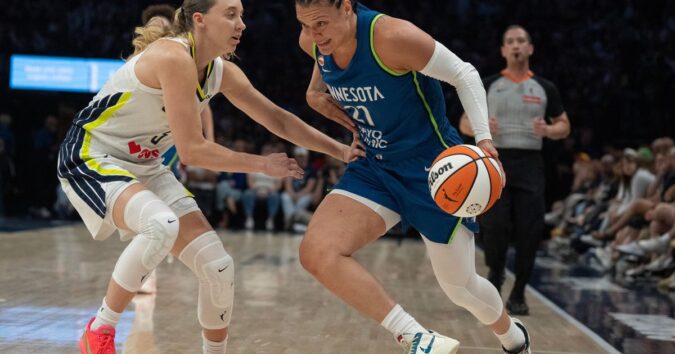 McBride hits WNBA-record 10 3-pointer, scores 43 as Lynx beat Wings 103-90