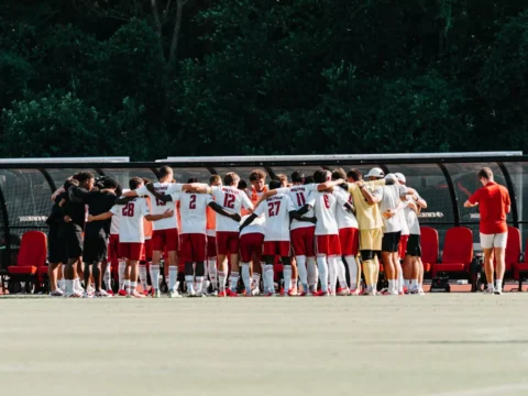 Men's Soccer Battles FAU to 3-3 Draw