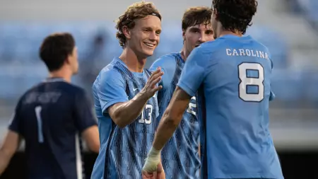 Men’s Soccer Takes Down Liberty, 5-4, In Sunday Exhibition