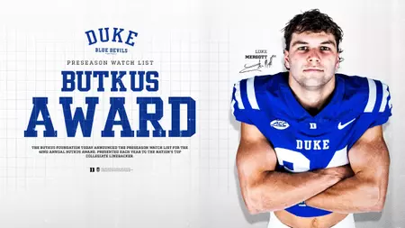 Mergott Named to Butkus Award Watch List