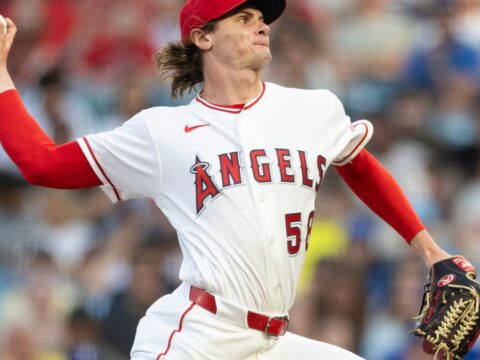 Mike Trout leads offense and George Klassen earns 1st MLB win as Angels top Rangers 5-2
