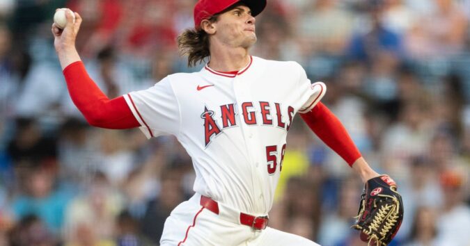 Mike Trout leads offense and George Klassen earns 1st MLB win as Angels top Rangers 5-2