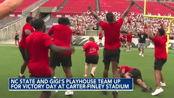NC State, GiGi's Playhouse team up for Victory Day at Carter-Finley Stadium