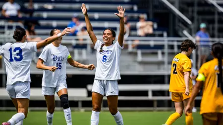 No. 2 Blue Devils Erupt for Six Goals as Duke Defeats VCU, 6-0