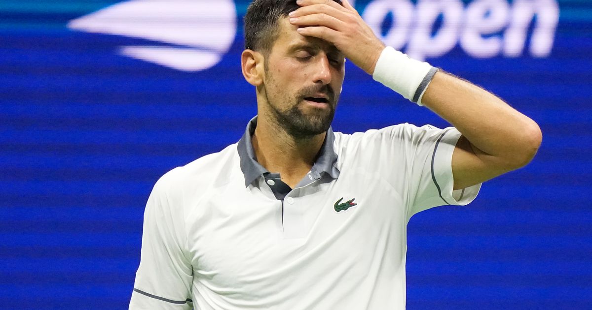 Novak Djokovic loses in opening round of US Open for first time, falling in 5 sets to Mariano Navone