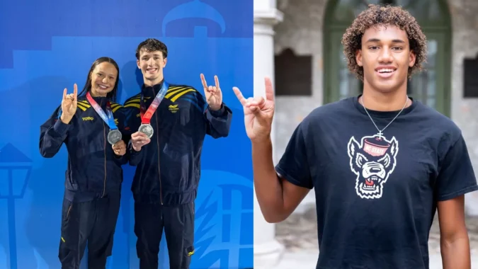 Past, Present and Future Pack Swimmers Medal on International Stage