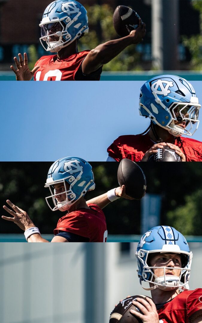 Petrino sees promise but not yet separation in UNC QB competition – Petrino sees promise but not yet separation in UNC QB competition -