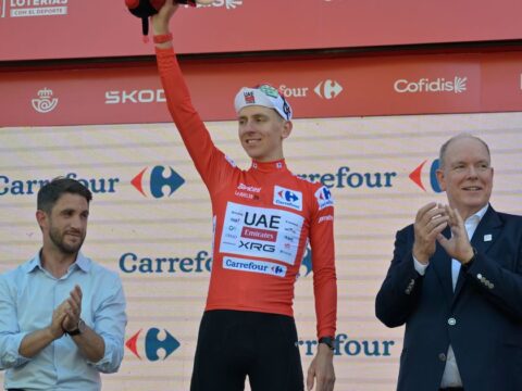 Race leader Tadej Pogacar pulls out of Spanish Vuelta after crashing during Stage 8